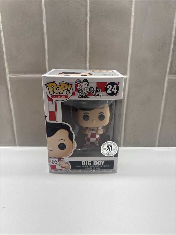 RARE NEW Funko Pop! Ad Icons Bob's Big Boy #24 Vinyl Figure Figure