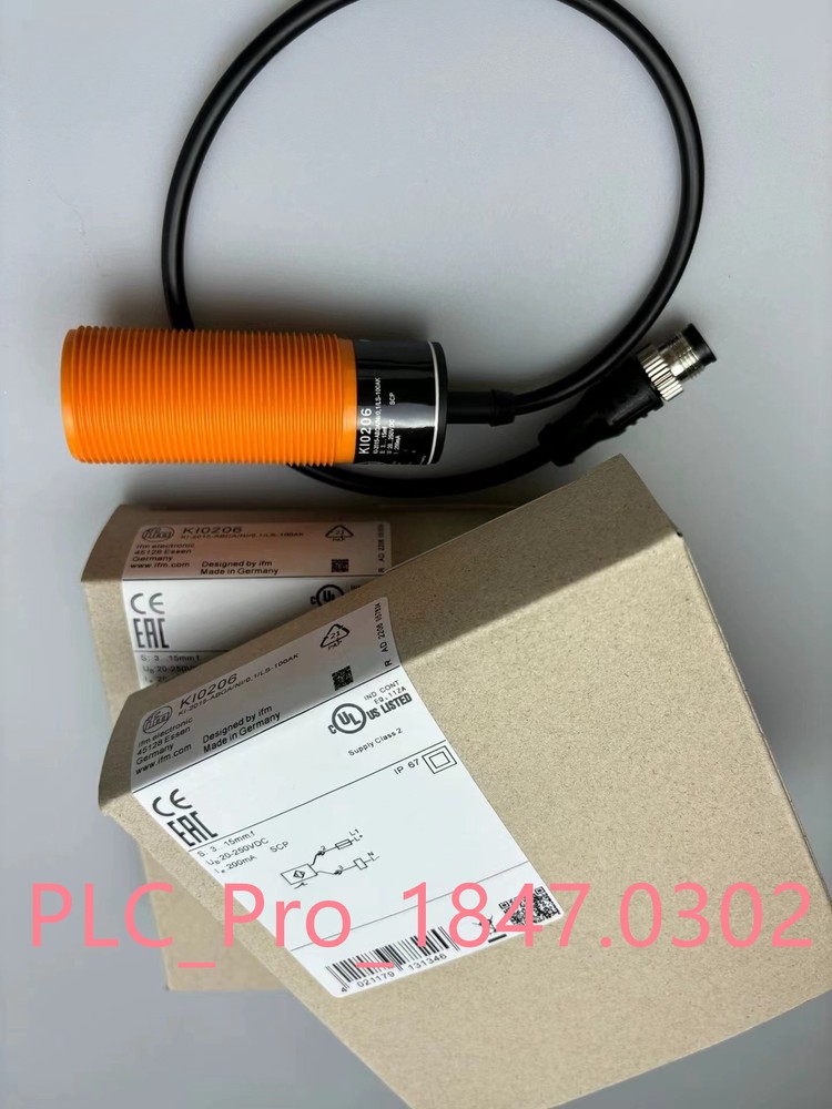 KI0206 1PCS Brand New IFM KI0206 Proximity Switch Sensor  Fast delivery #G