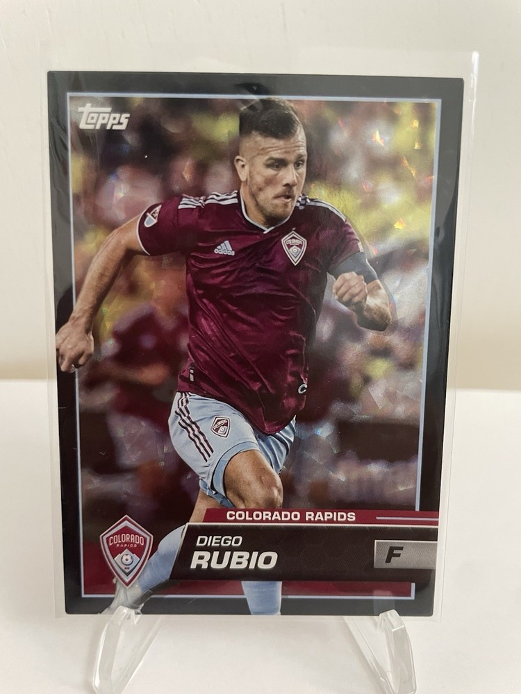 Topps 2023 MLS Diego Rubio Colorado Rapids #39 Base Set Soccer Card