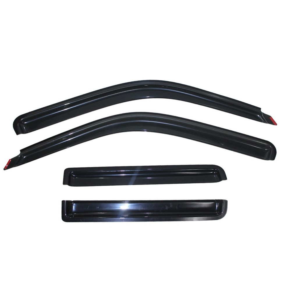 4pcs Explorer Sport Trac Mountaineer Sun Rain Window Visors Shield