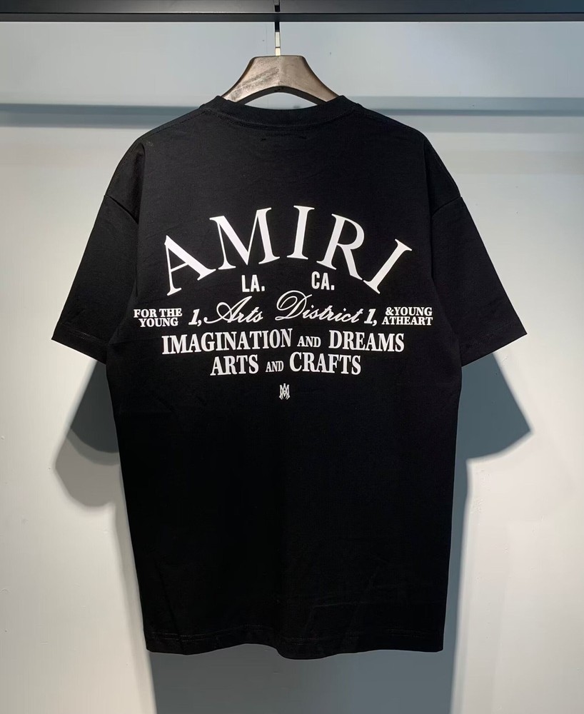 Amiri Black T Shirt Men’s Short Sleeve Size M