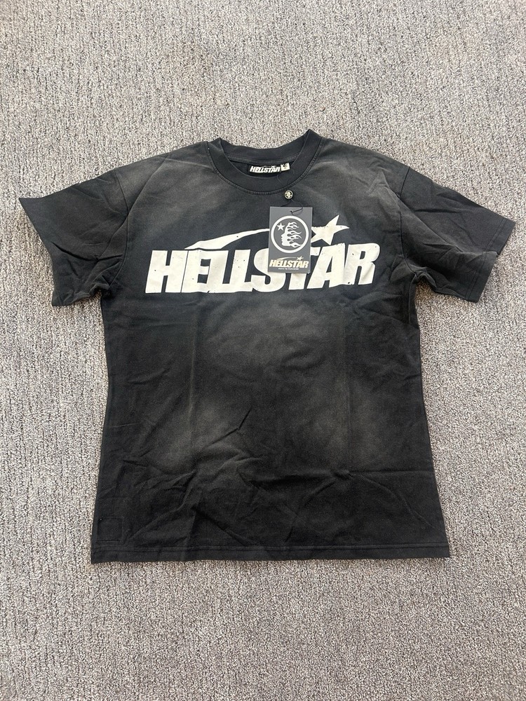 HELLSTAR Black/White Classic Logo T-Shirt [Capsule 10]