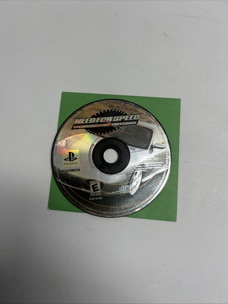 Need For Speed Porsche Unleashed (Sony Playstation 1 2000) PS1 Disc Only!