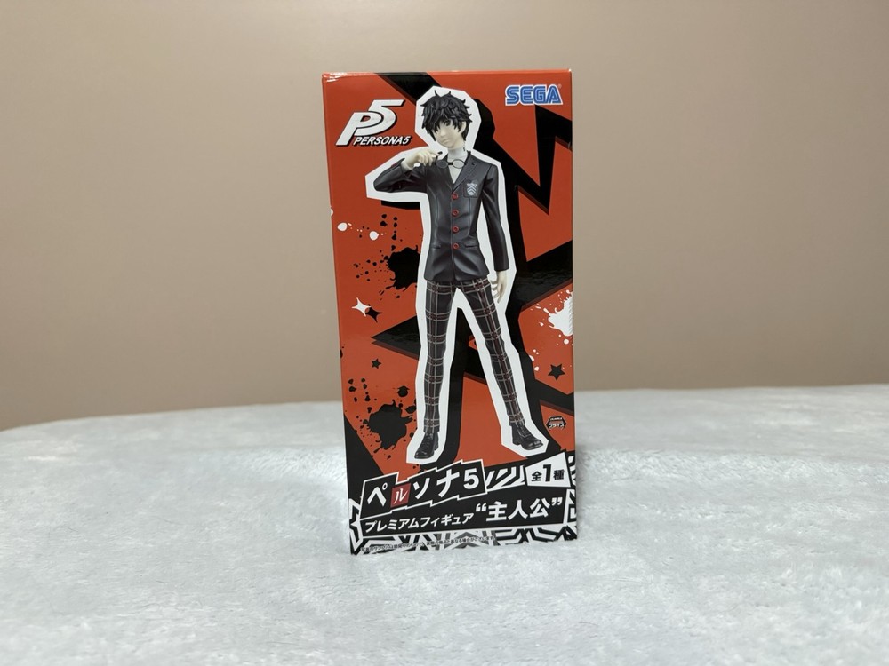 SEGA Persona 5 Joker Protagonist Premium Figure - Ren Amamiya - With Box