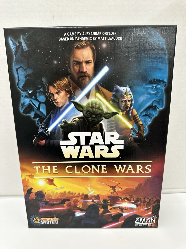 Z-Man Games Star Wars - The Clone Wars (Pandemic System) Board Game