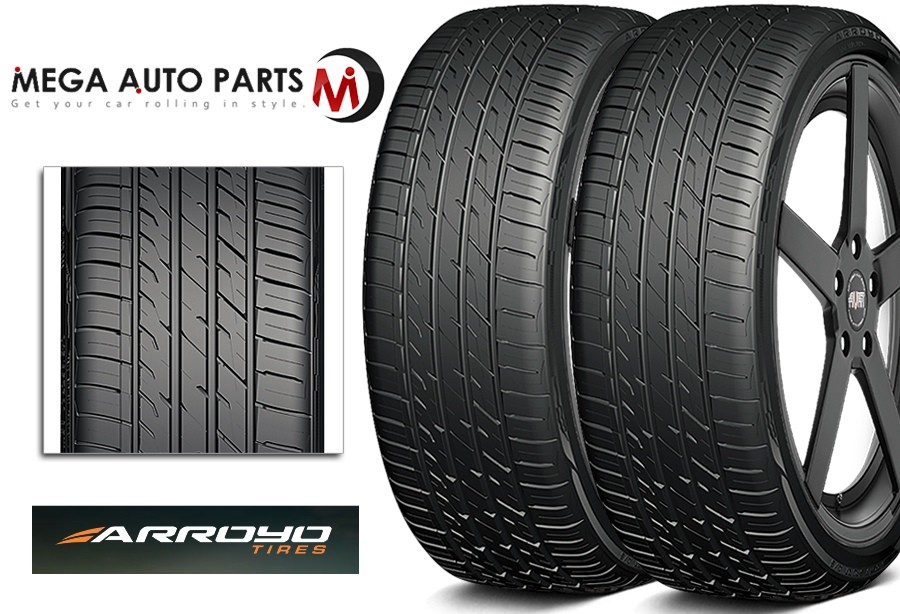2 Arroyo Grand Sport A/S 235/35ZR19 91W Performance Tires 55K Mile Warranty