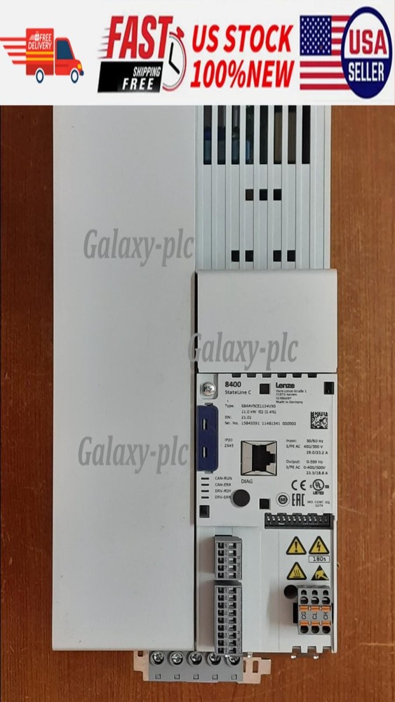 Lenze 8400 StateLine C inverter 11 Kw. - Type: E84AVSCE1134VX0 - Brand New .