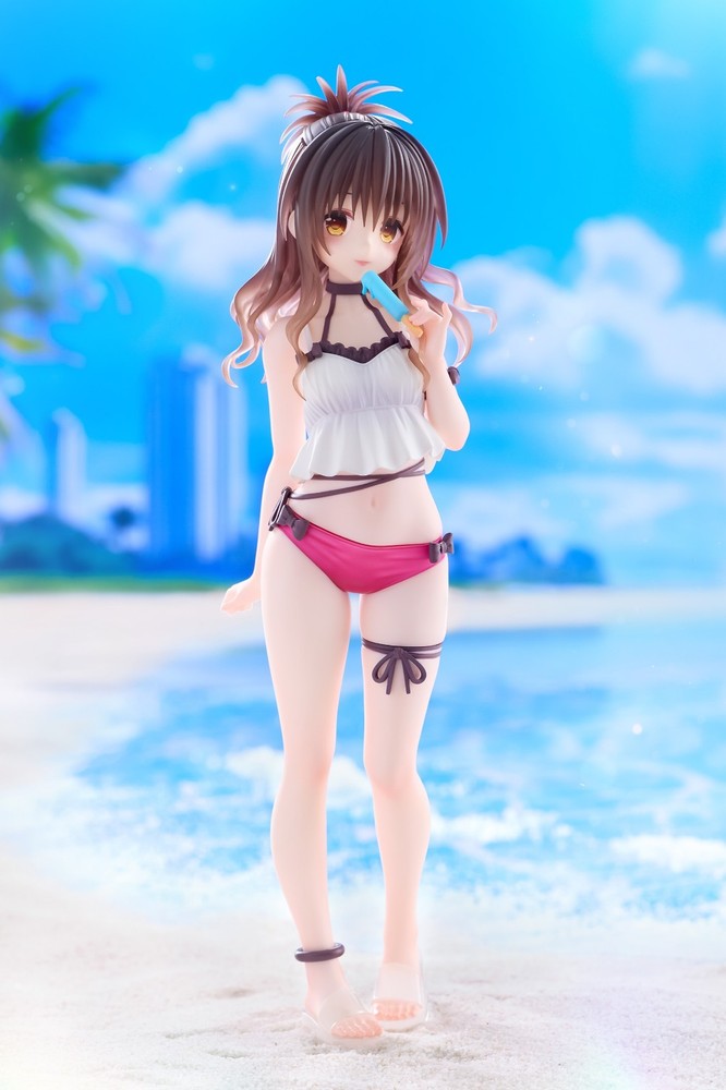 To Love Ru Darkness Trouble Mikan Yuuki Swimsuit popsicl Trio Try iT Figure New