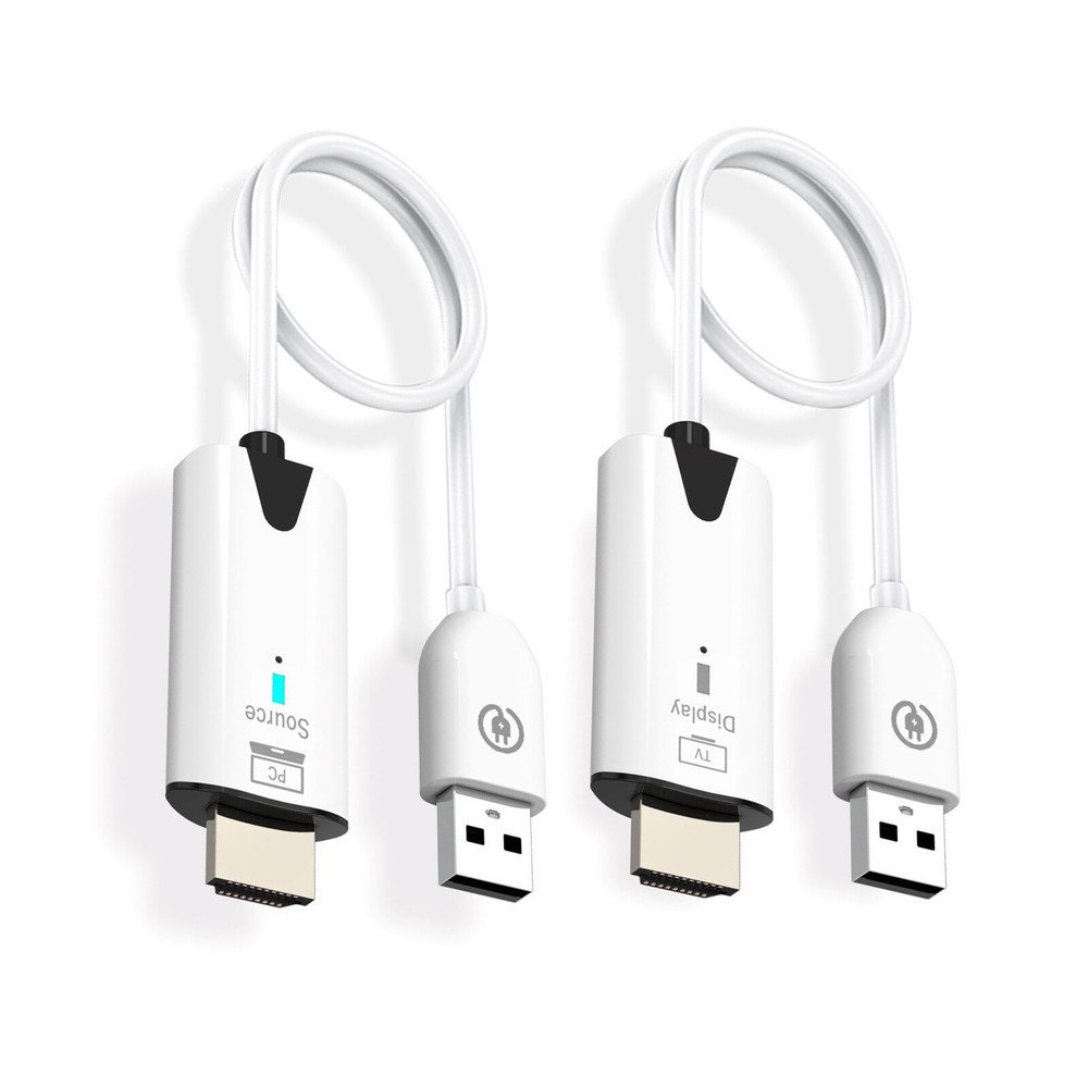 Wireless HDMI Extender for PC Laptop TV Video Transmitter Receiver Adapter