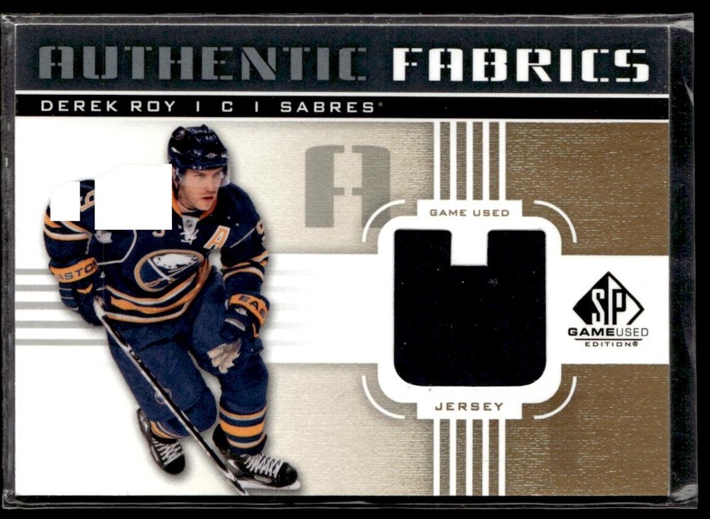 2011-12 SP Game Used Derek Roy Authentic Fabrics Gold HSC