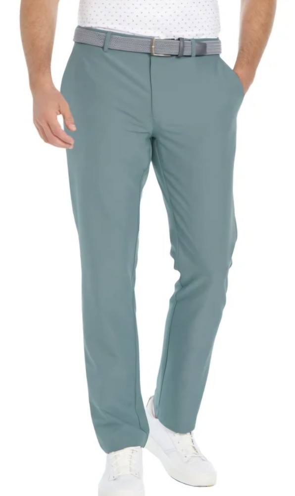 Greg Norman Men's Chino  Performance Pant ML75 Green Size 40x29 GAM1