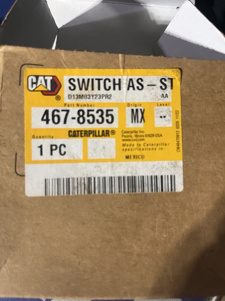 CAT Caterpillar Switch AS-ST 467-8535 for Caterpillar Heavy Equipment Part