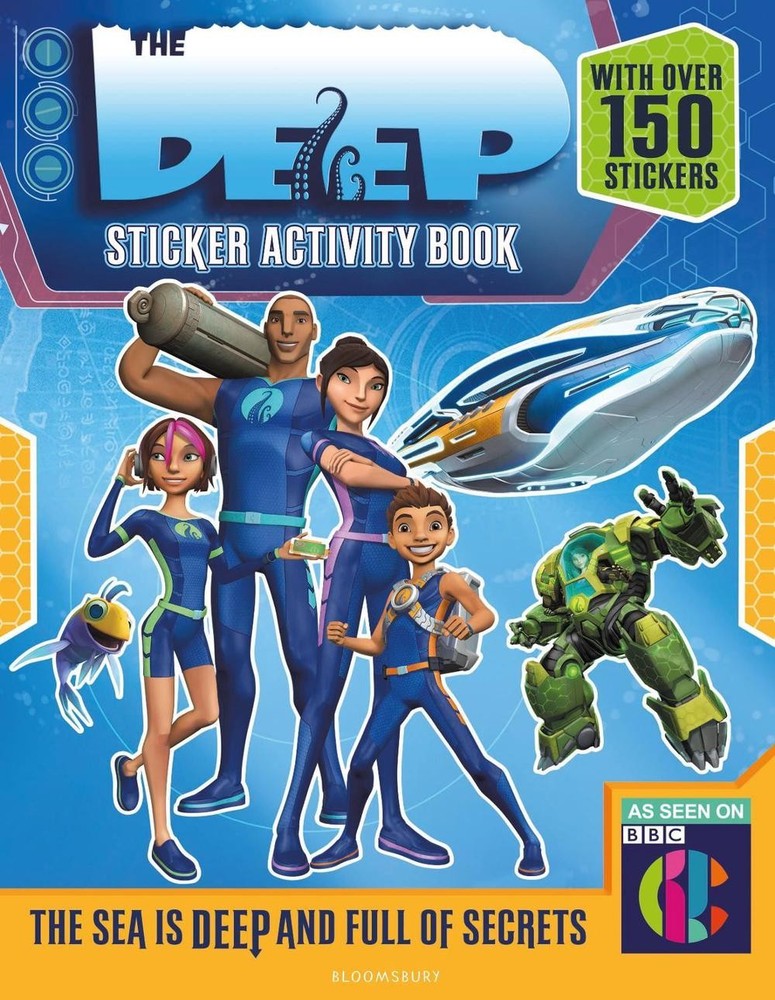 The Deep Sticker Activity Book by Dummy author (English) Paperback Book