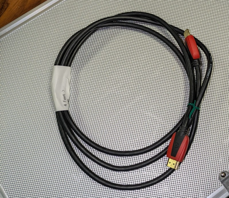 4ft High-Speed HDMI Cable for 4K Ultra HD
