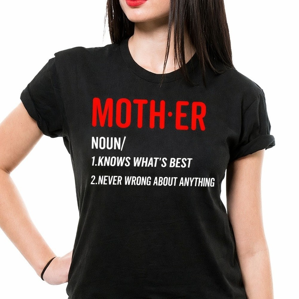 Funny Mom Definition T-Shirt Birthday Gift for Mom Mothers Day Tee