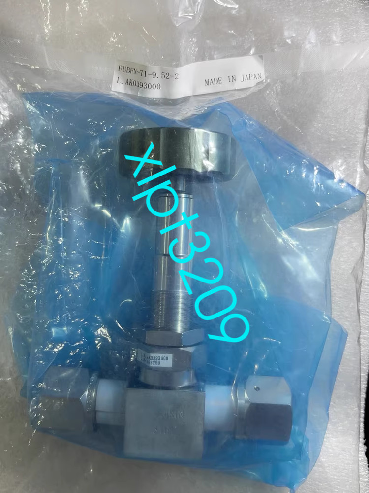 FUJIKIN FUBFN-71-9.52 Manual Spherical Bellows Valve Brand New FedEx or DHL