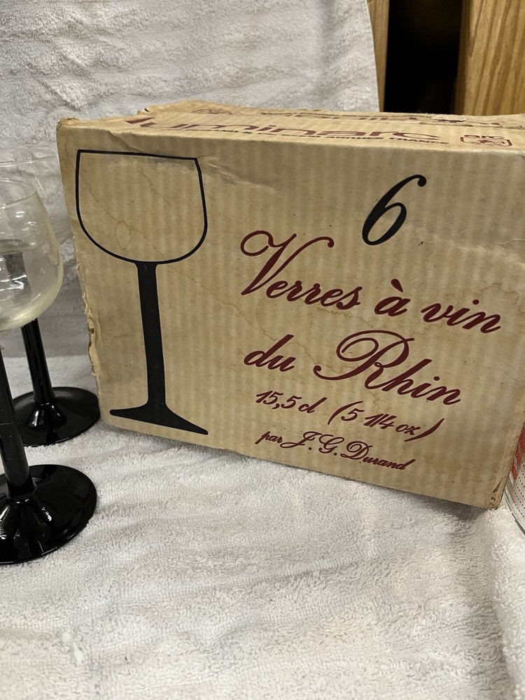 Vin Du Rhin 6-Piece Elegant Wine Glass Set for Fine Tasting