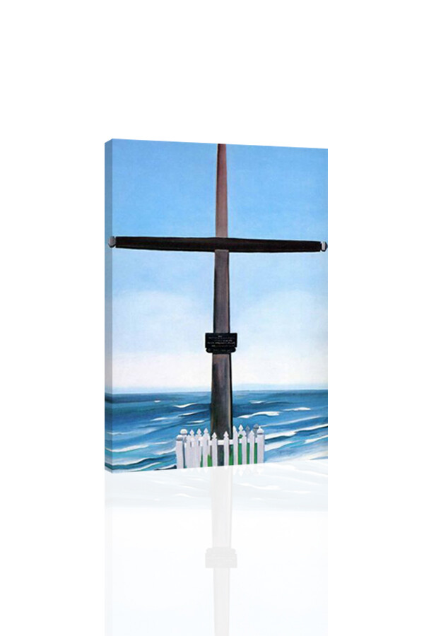 Cross By The Sea O'Keeffe - CANVAS OR PRINT WALL ART