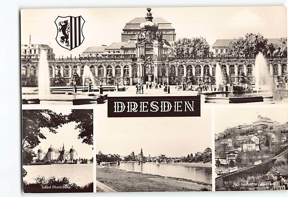 Postcard Dresden Germany