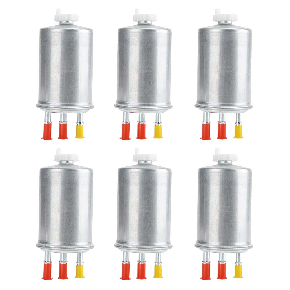 PACK OF 6 Fuel Filter For FORD SSANGYONG KIA JAGUAR TATA HYUNDAI Focus II HDF924