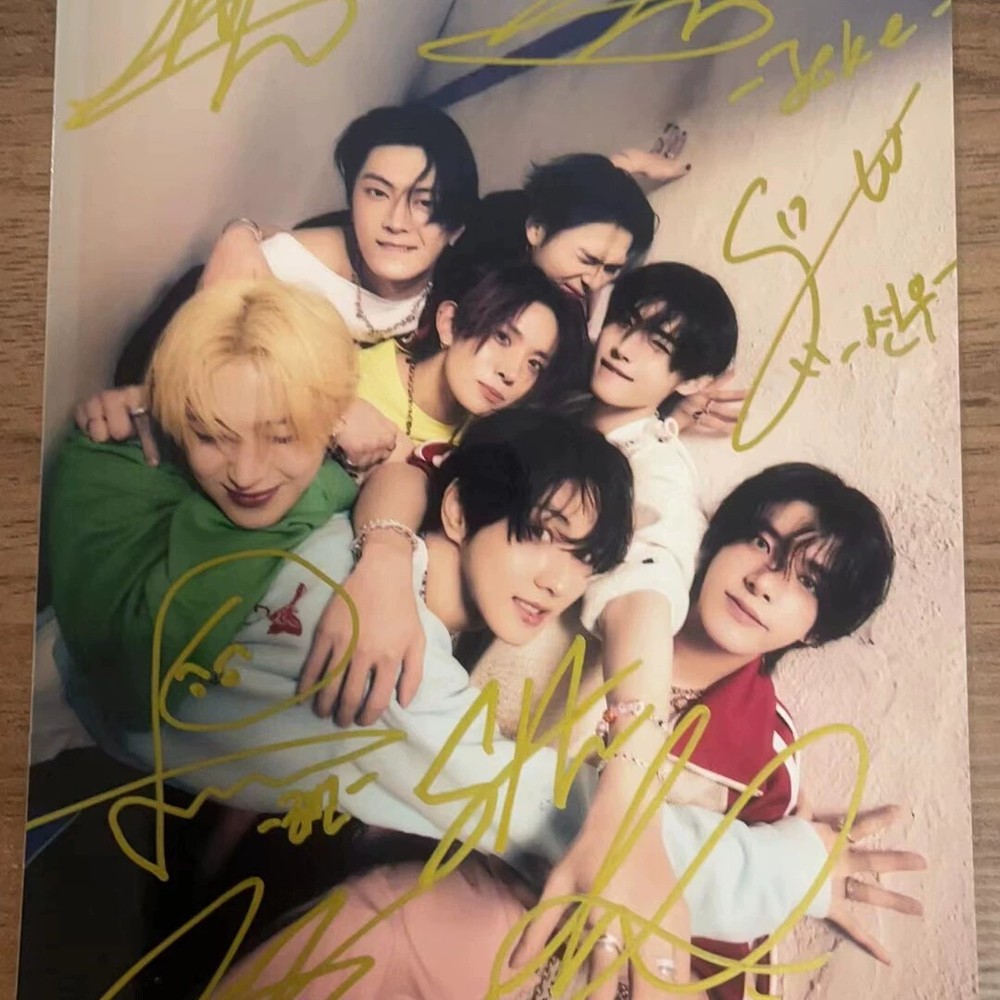 ENHYPEN Autograph Photos Signature Fidelity Gifts 6 Inch Photos ENHYPEN签名照