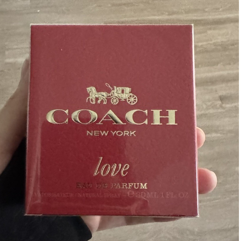 Coach New York Love Eau de Parfum Spray 1 fl oz Regular Size Fragrance Perfume