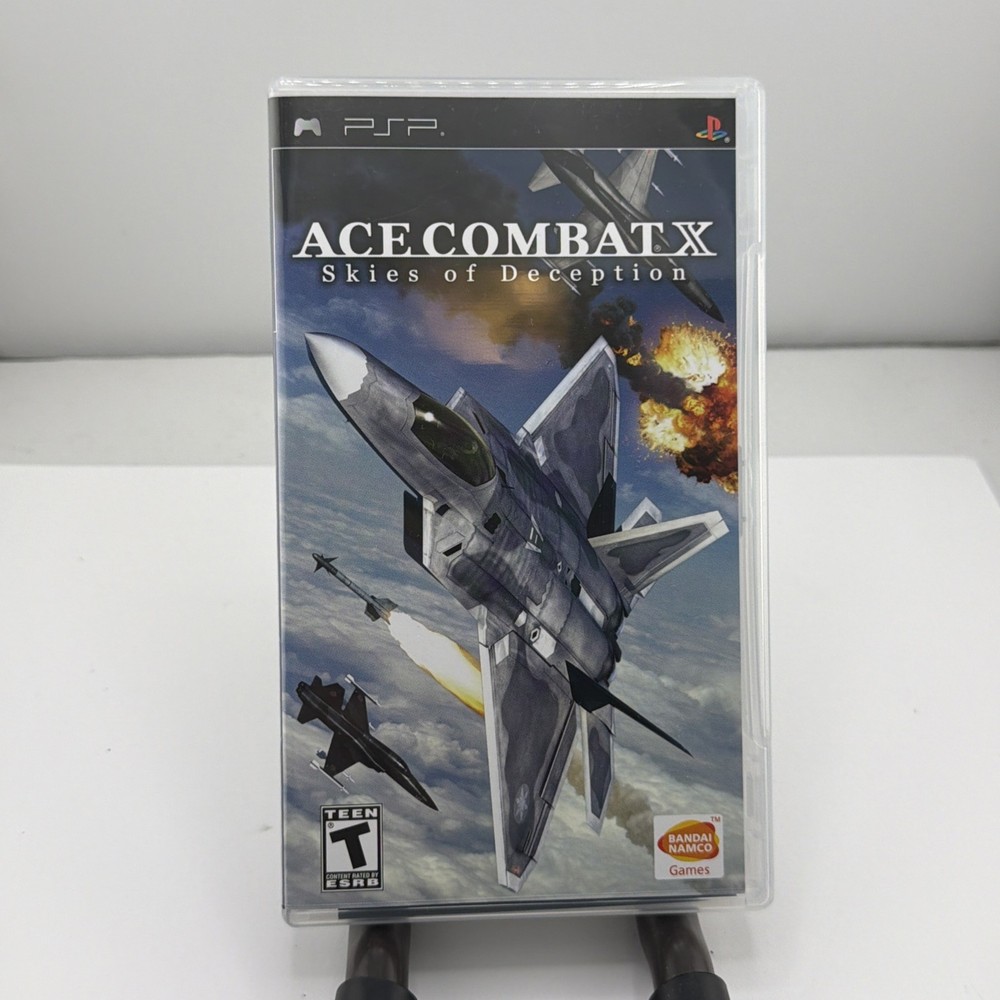 Ace Combat X Skies of Deception (Sony PSP, 2006) Complete Tested CIB PlayStation-image