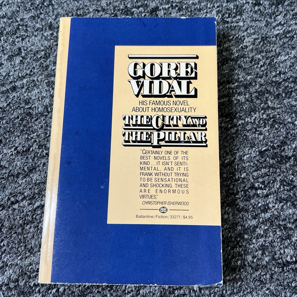 The City And The Pillar By Gore Vidal Paperback 1989