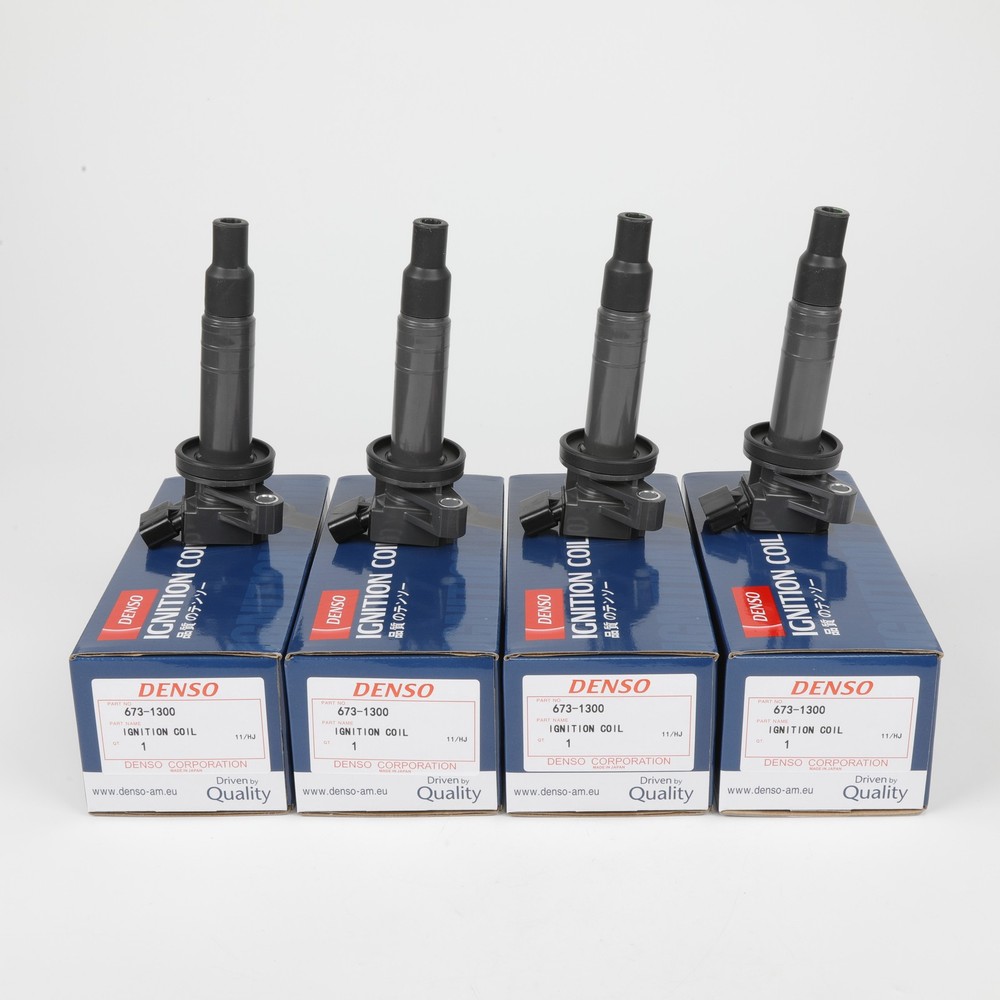 4Pcs DENSO 90919-02239 Ignition Coils For Toyota Corolla Celica Matrix 673-1300