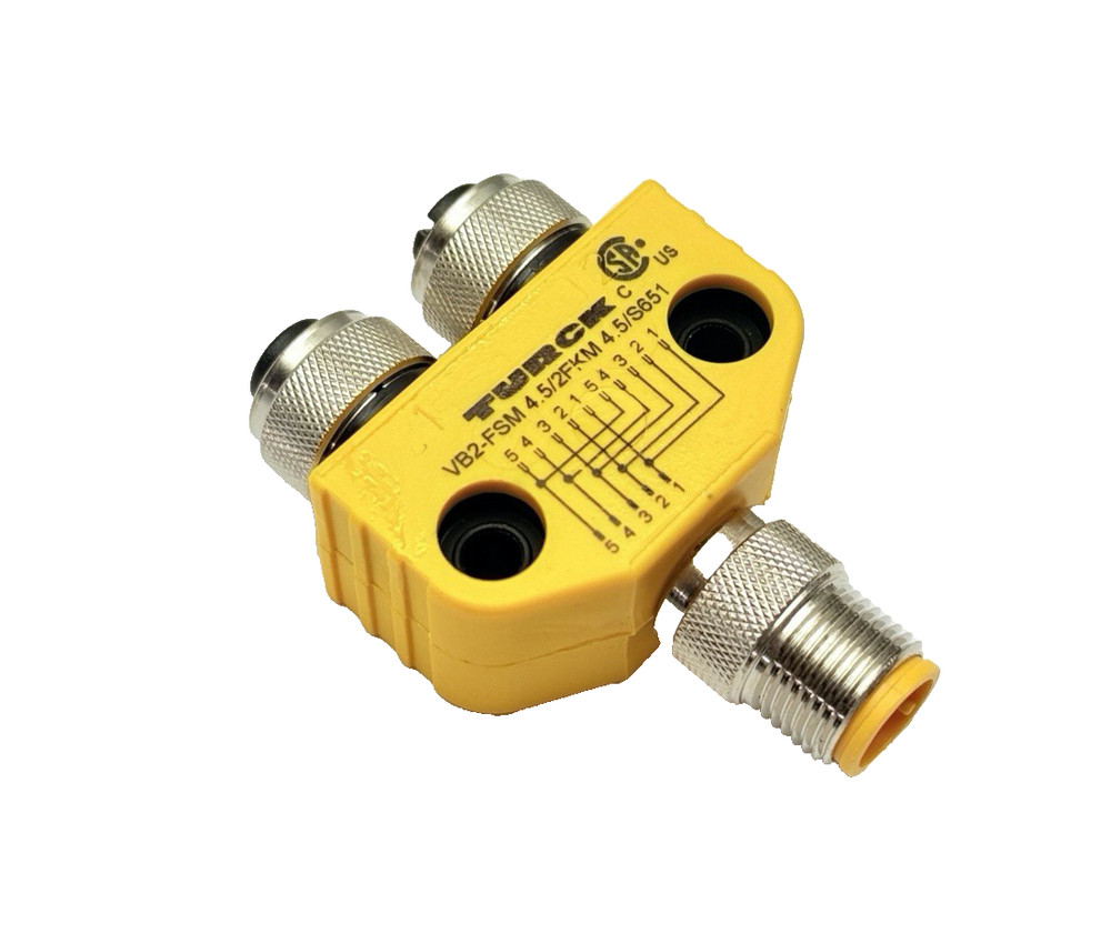 U0098-2 Turck, Vb2-Fsm4.5/2Fkm4.5/S651, 250V 4A