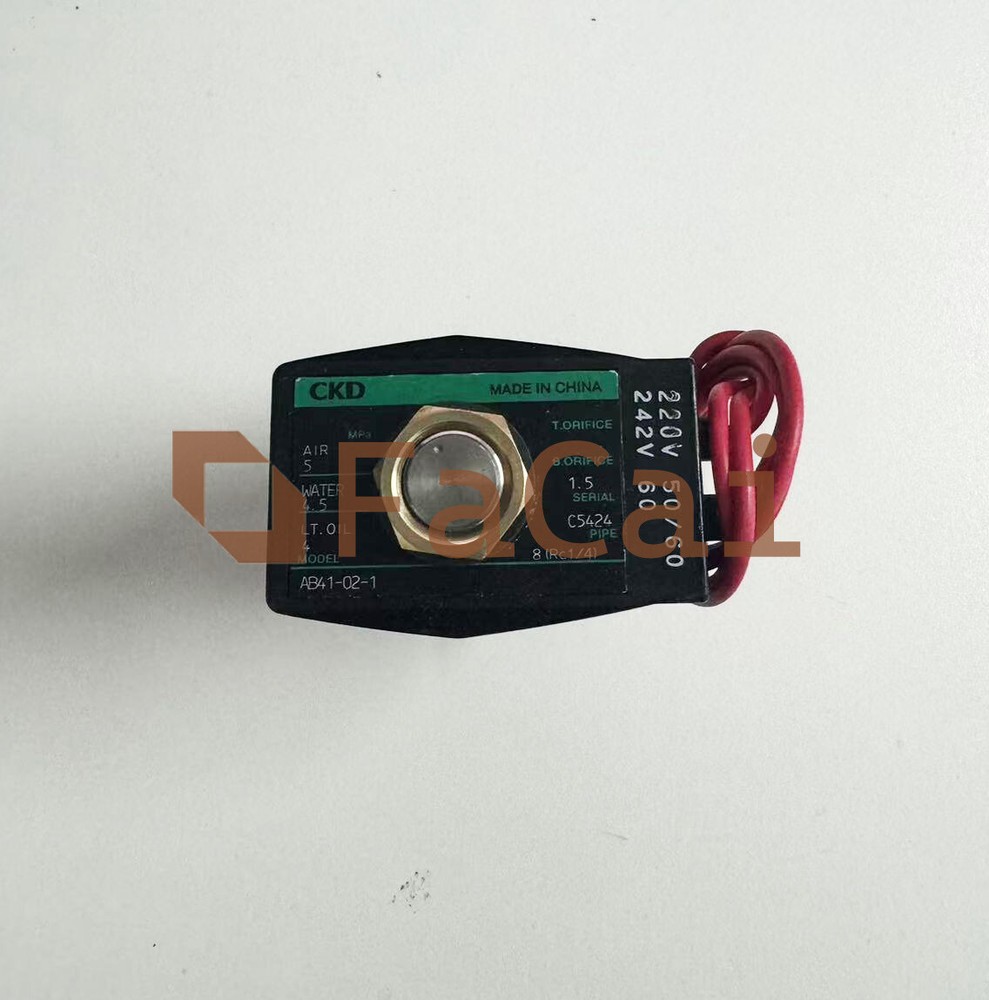 1PCS CKD Solenoid Valve AB41-02-1-AC220V New