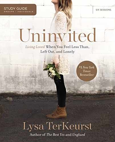 Uninvited Study Guide: Living Loved - Paperback, by TerKeurst Lysa - Very Good m