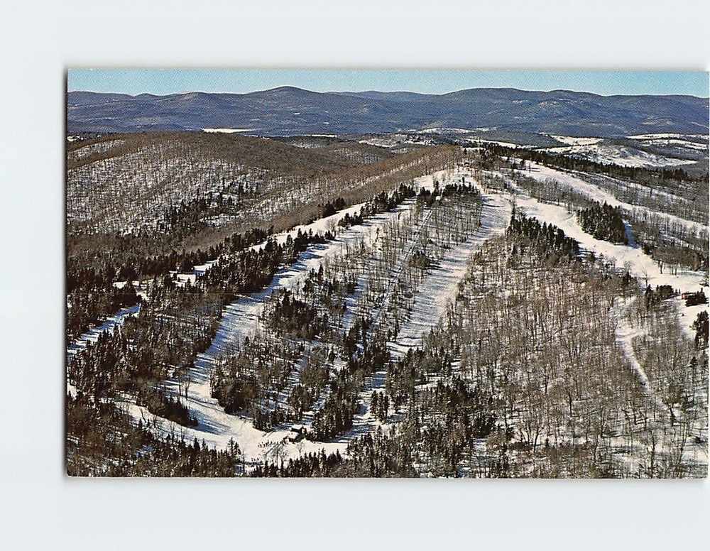 Postcard Hogback Mountain Ski Area Hogback Mountain Vermont USA