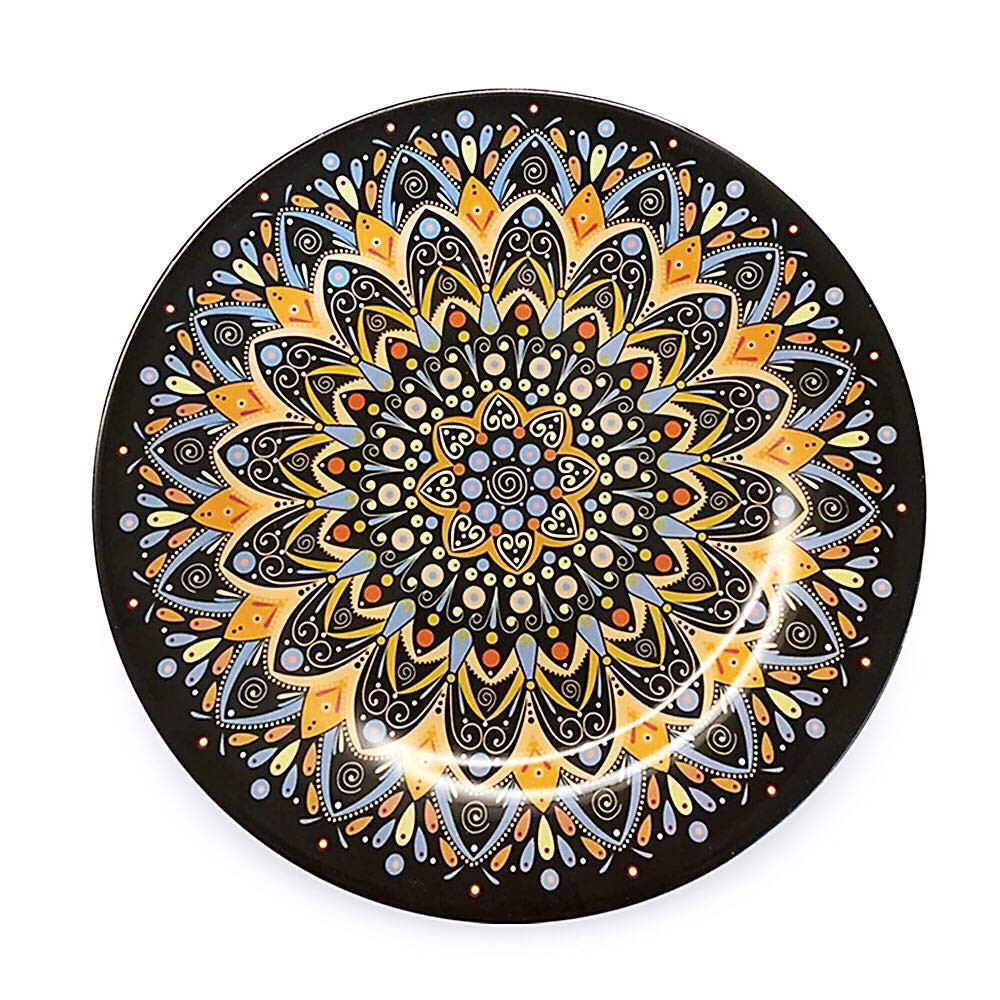 Melamine Salad Plates Set - Set of 6, indoor or ourdoor plates (9