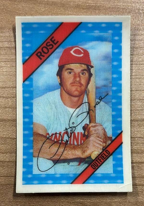 1972 Kellogg's 3-D Super Stars #06 Pete Rose Very Good
