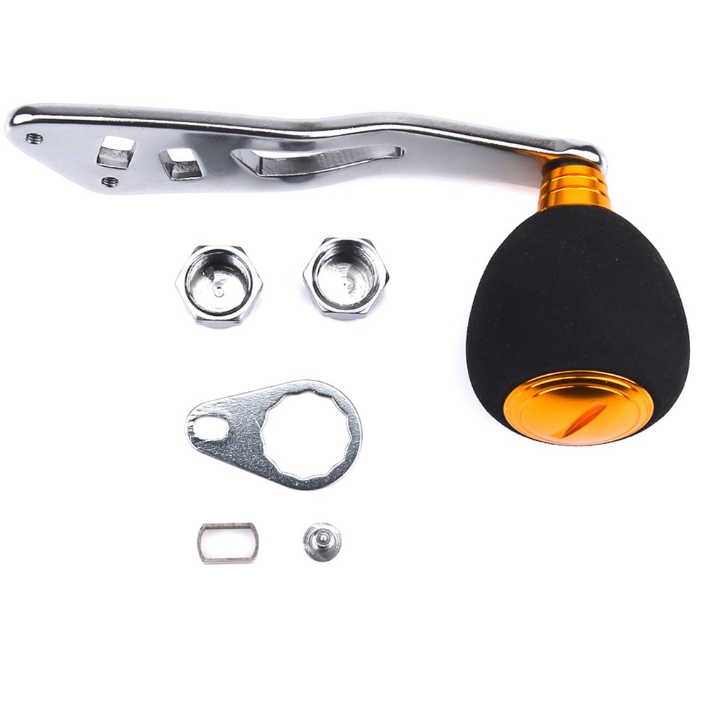 3 Colors Aluminum Knobs Reel Handle Lightweight Durable For Baitcasting Tools