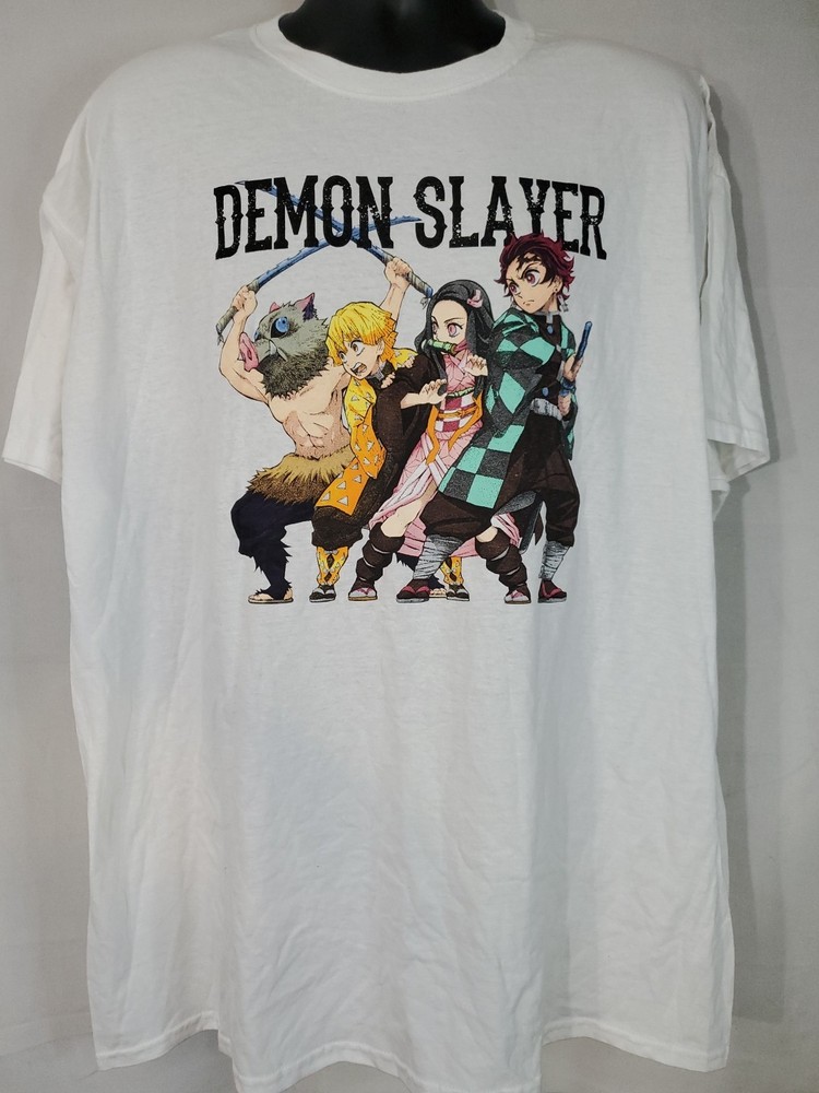 Demon Slayer T-shirt Men's Size 2XL Anime KIMETSU NO YAIBA Zenitsu Tanjiro