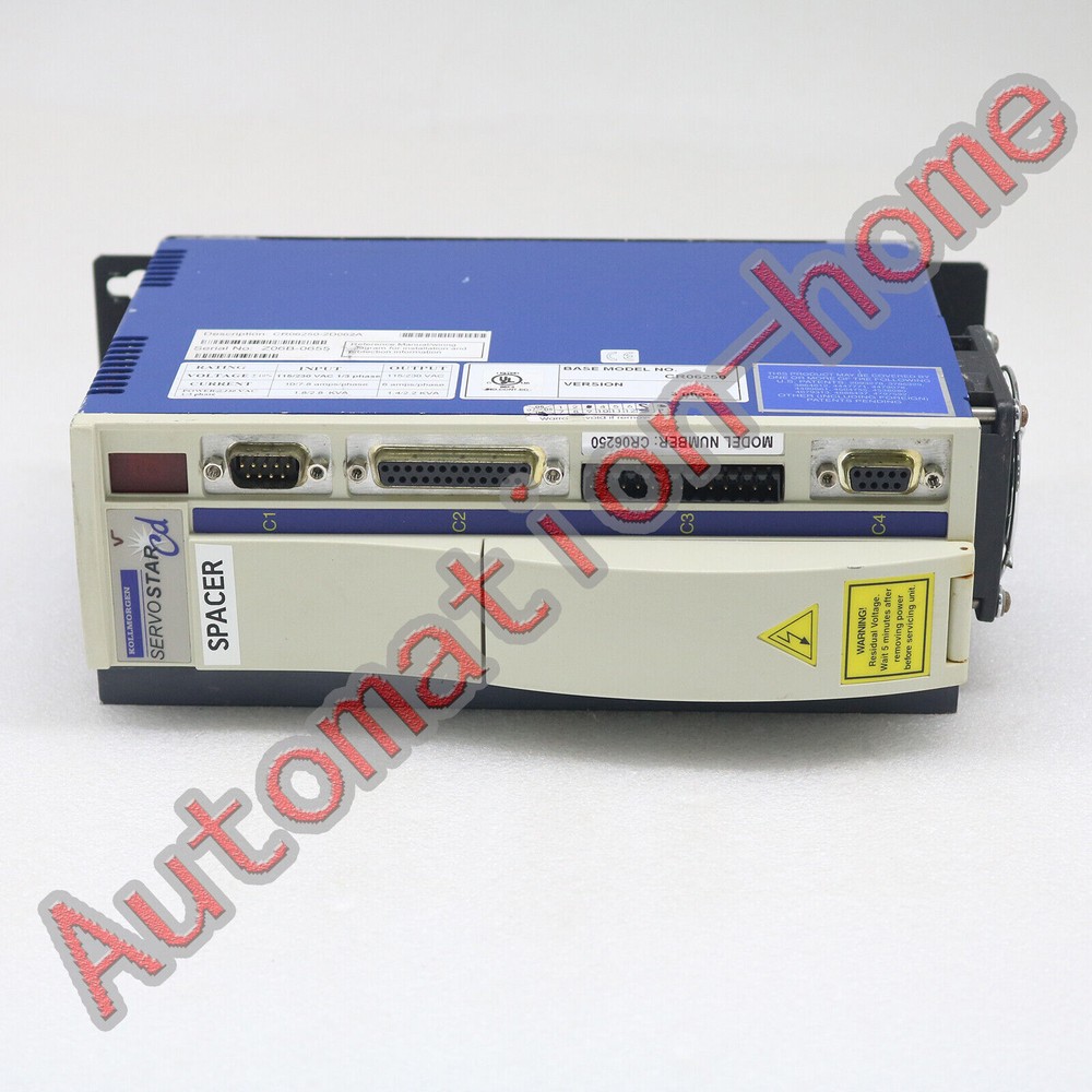 1PC Used Kollmorgen CR06250 CR06250-1D062A 3 Phase Servo Drive Tested Good #F22