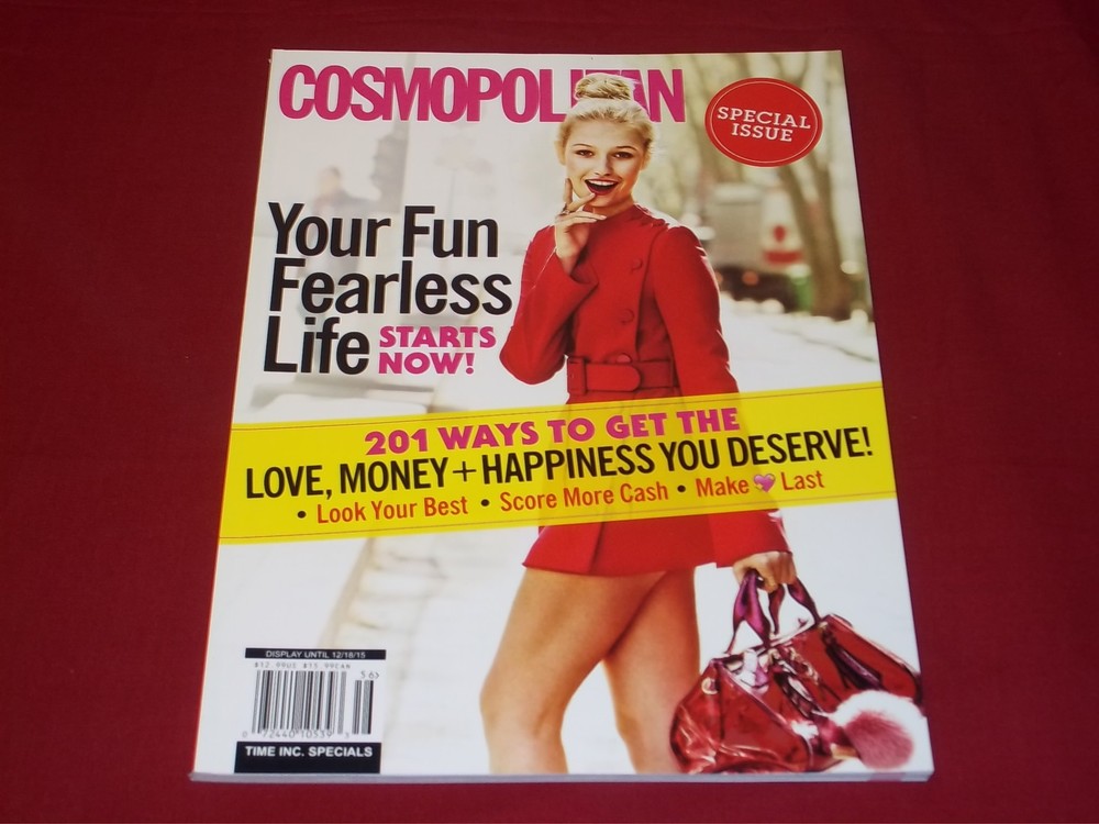 2015 COSMOPOLITAN SPECIAL ISSUE MAGAZINE - FUN FEARLESS LIFE ISSUE - PB 2271