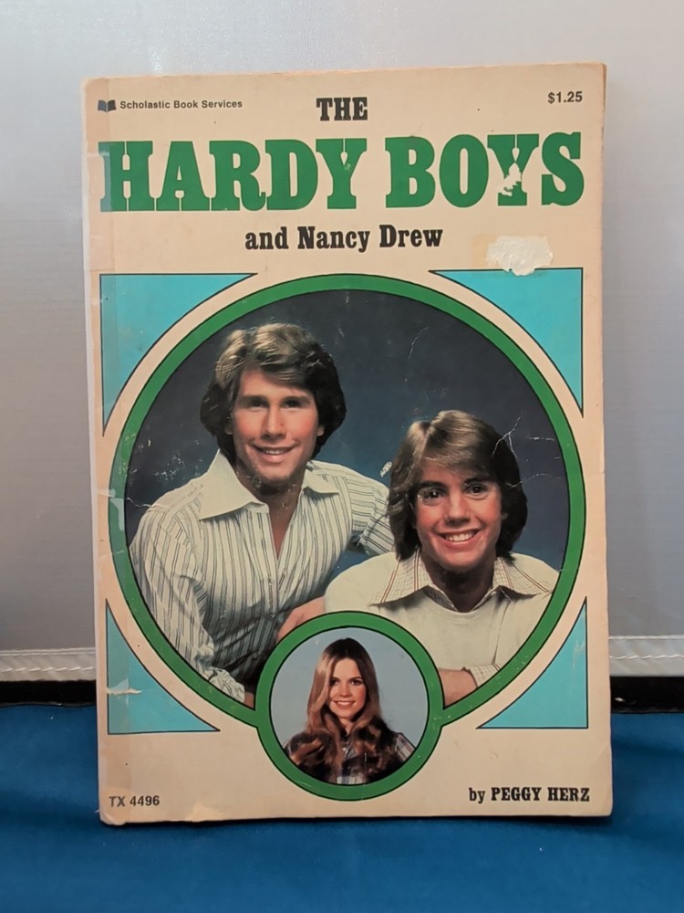 1978 Hardy Boys & Nancy Drew SHAUN CASSIDY Janet Louise Johnson TV tie-in pb