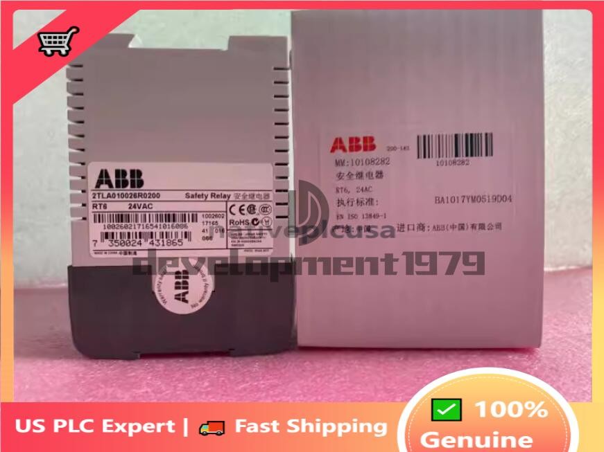 1PC NEW ABB Safety relay 2TLA010026R0200 RT6 24VAC