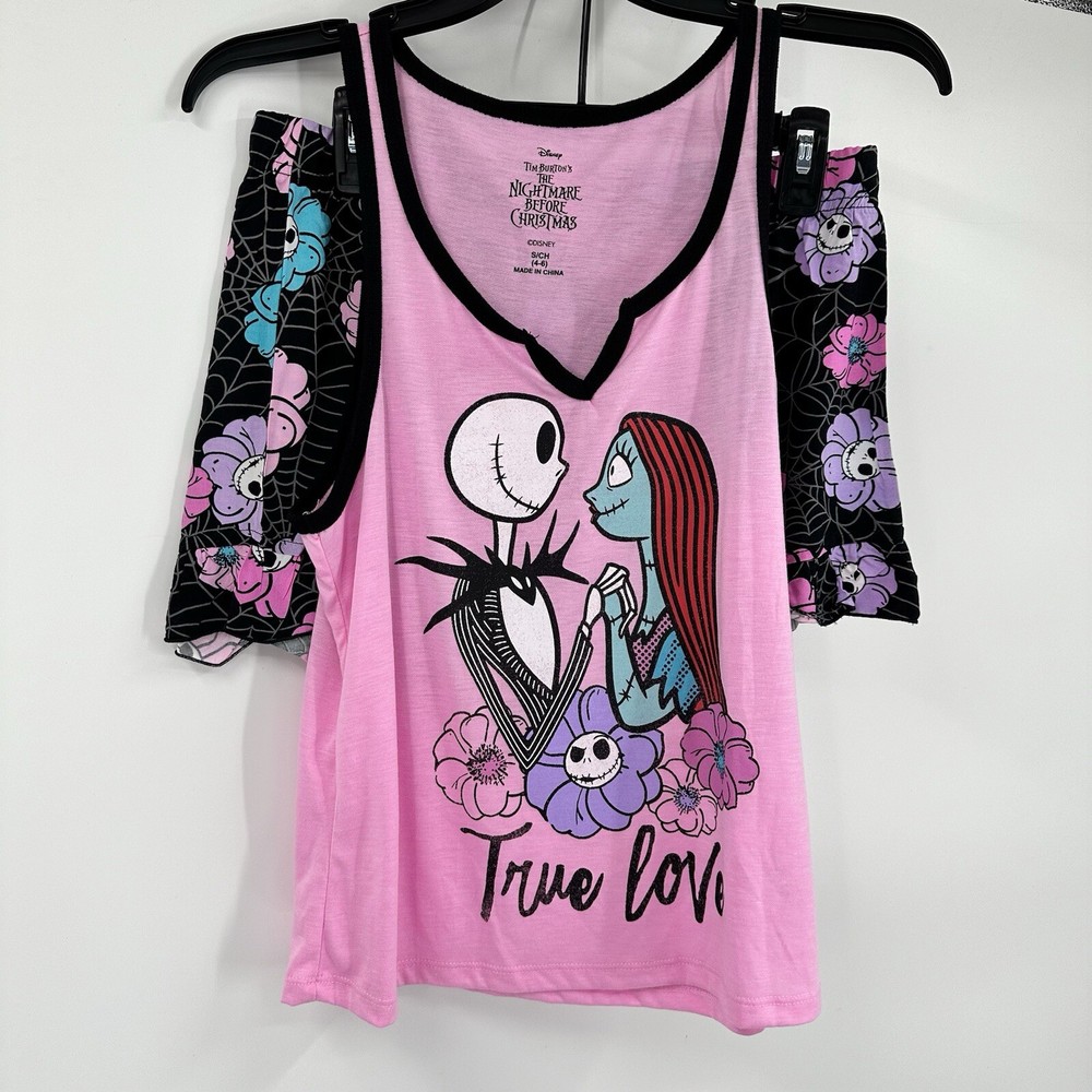 Disney's The Nightmare Before Christmas Women's Shorts Tank Set ~ CHOOSE SIZE