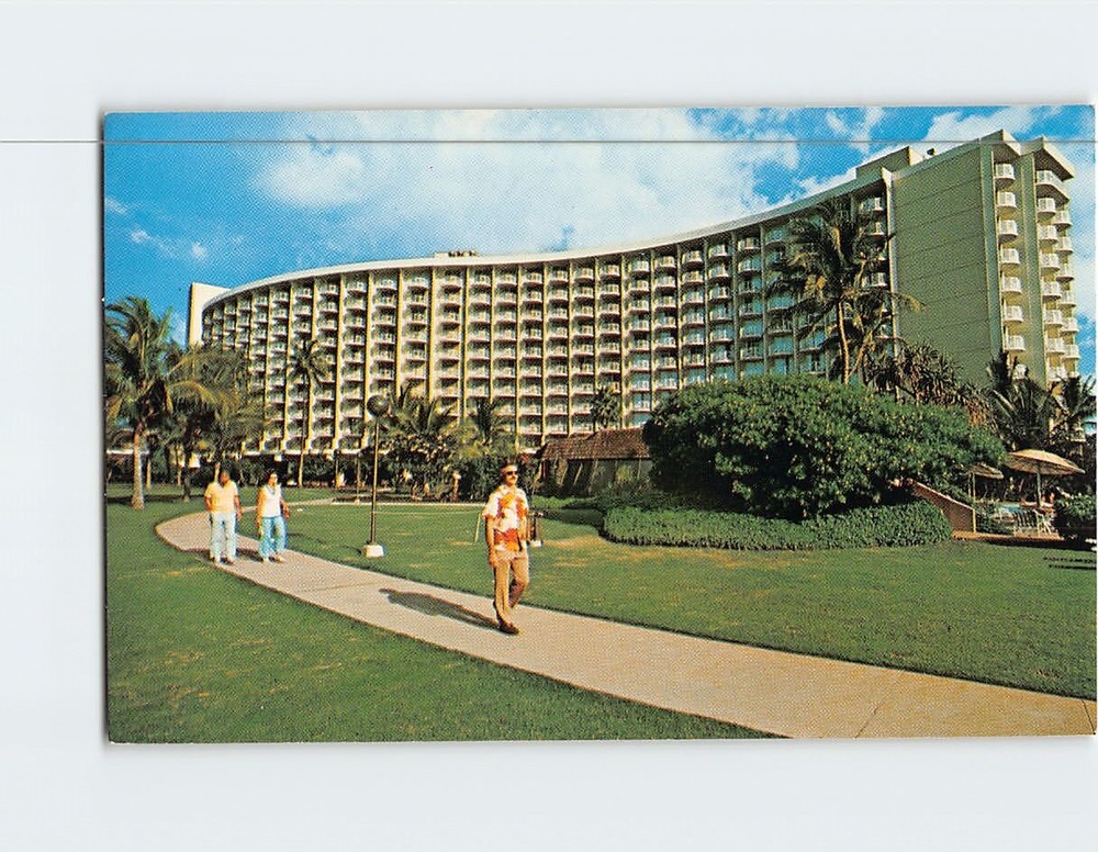 Postcard Maui Surf Hotel Kaanapali Beach Kaanapali Hawaii USA