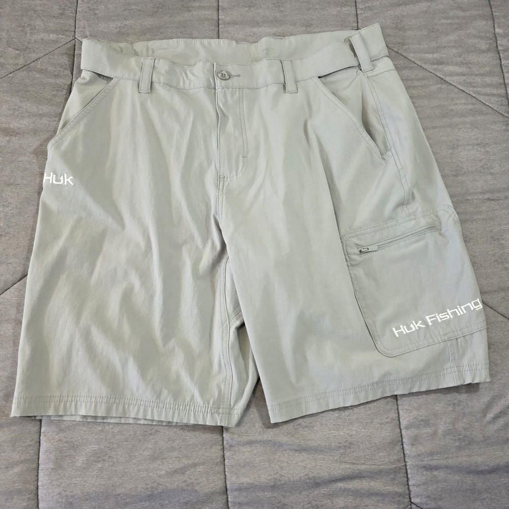 Huk Fishing Shorts Men’s XL Size 38 Cargo Next Level Performance Vented Outdoor