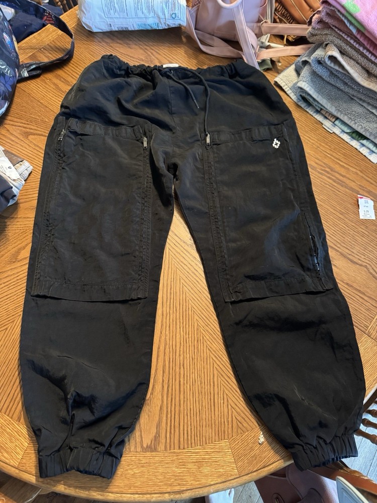 marcelo burlon nylon cargo jogger