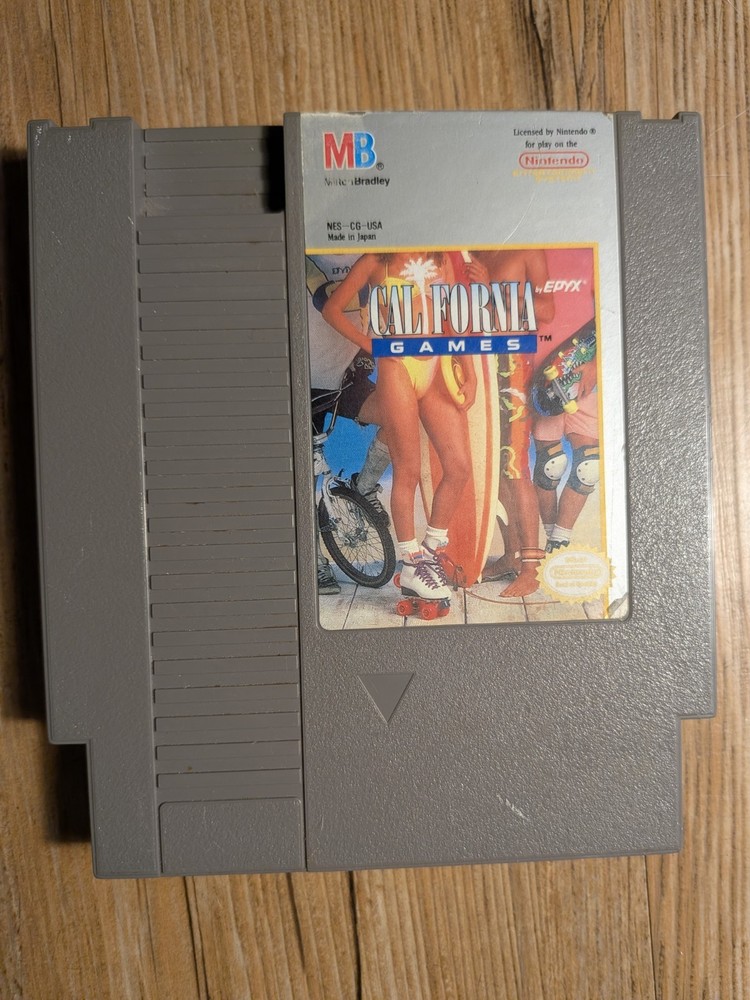 California Games (Nintendo Entertainment System, NES, 1989) Cart Only - Tested