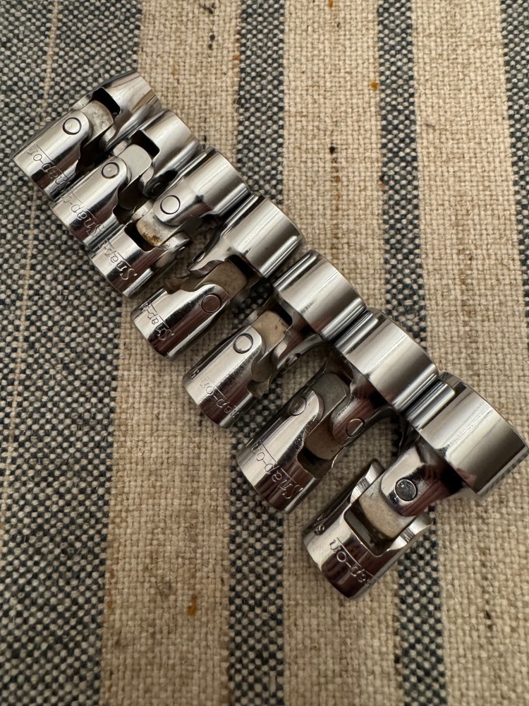 Snap-On 7pc FVU Swivel Universal Socket Set 3/8” Drive SAE 12pt USA