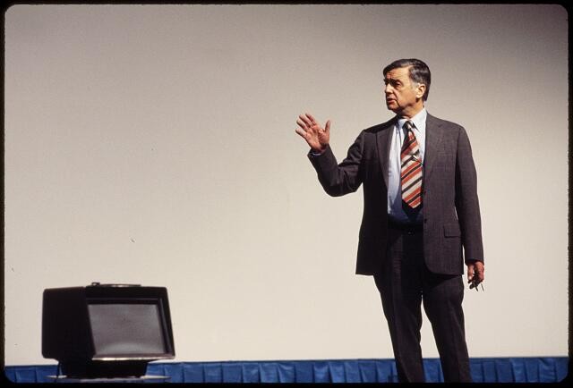 Edwin H. Land, founder, Polaroid Corp. 1937; developed lenses 1-step phot 5