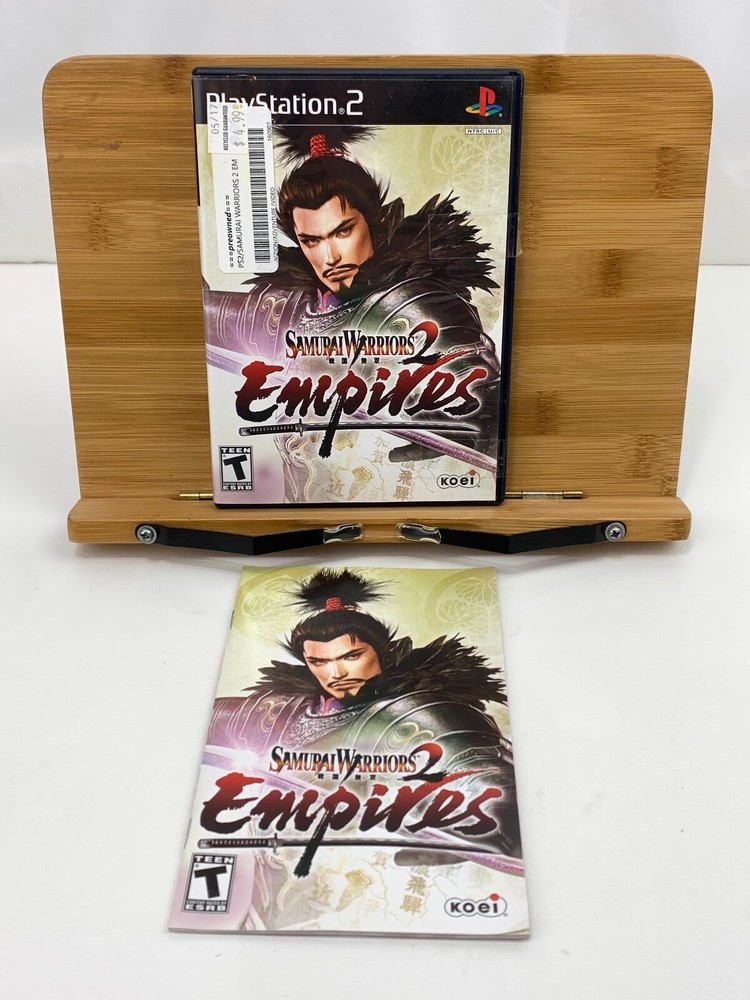 Playstation 2 PS2 Game - Samurai Wariors 2 Empires - Case & Manual ONLY!