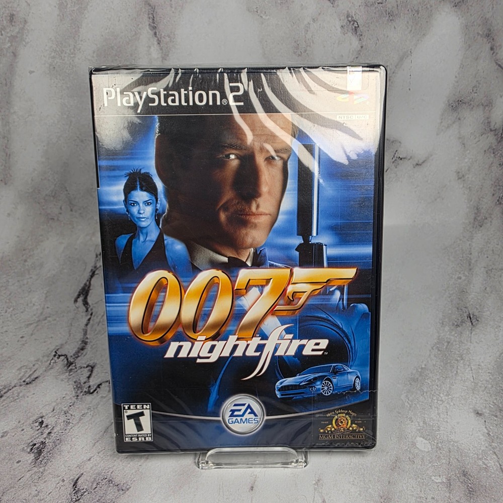 James Bond 007 NightFire PS2 Sony PlayStation 2 2002 Factory Sealed
